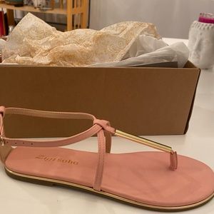 Pink sandals